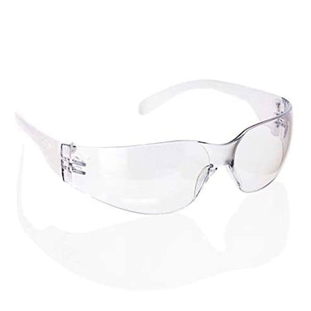 Safe Handler Hyline Clear Lens Clear Temple, Anti Fog, Anti Scratch Safety Glasses SH-HYSG-CLLCLT-MS10-1